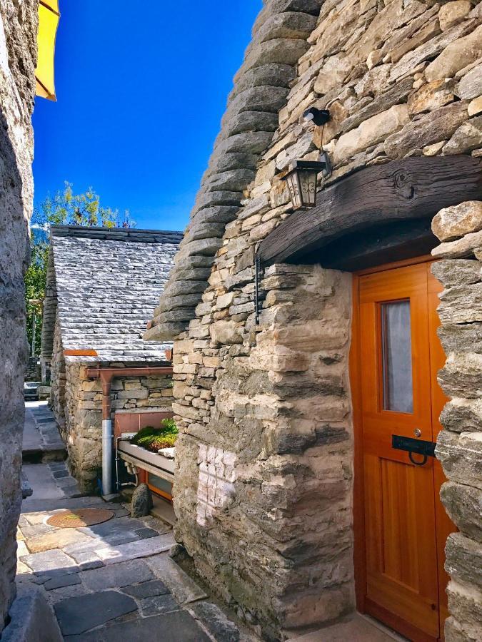 Rustici Maggia Aurigeno Exterior foto